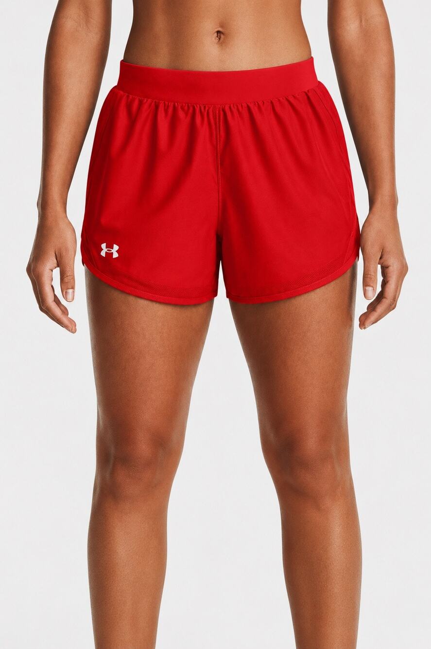 Under Armour Fly By 2.0 HeatGear Running Shorts Red Size Large